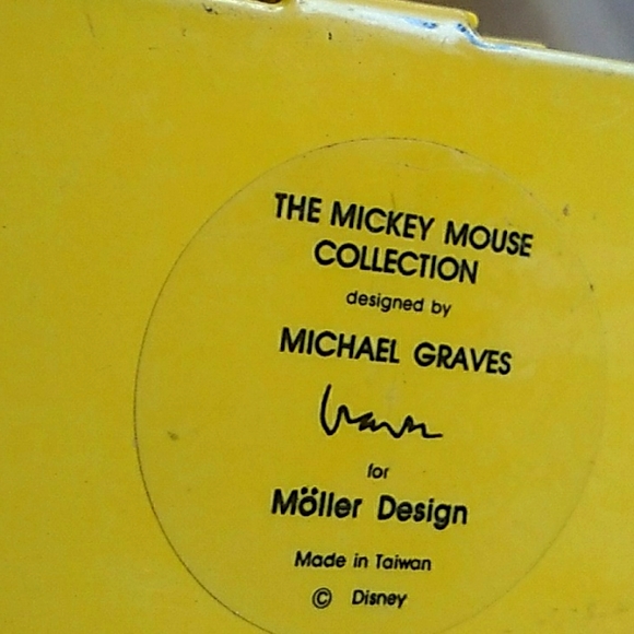 πͺ DISNEY MICHAEL GRAVES MICKEY MOUSE METAL BOOK ENDS - Picture 8 of 16